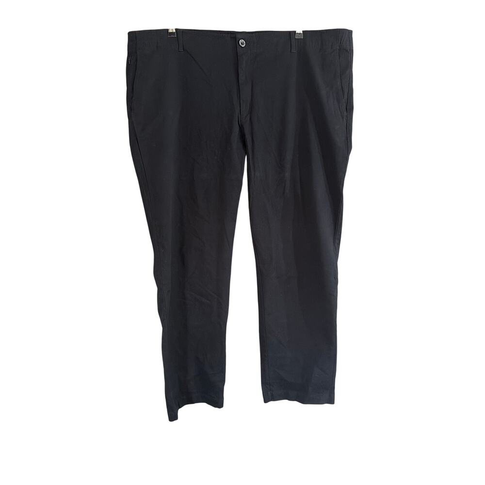 Dixxon Big Men's Black Chino Pants Size 48x32 48W 32L New